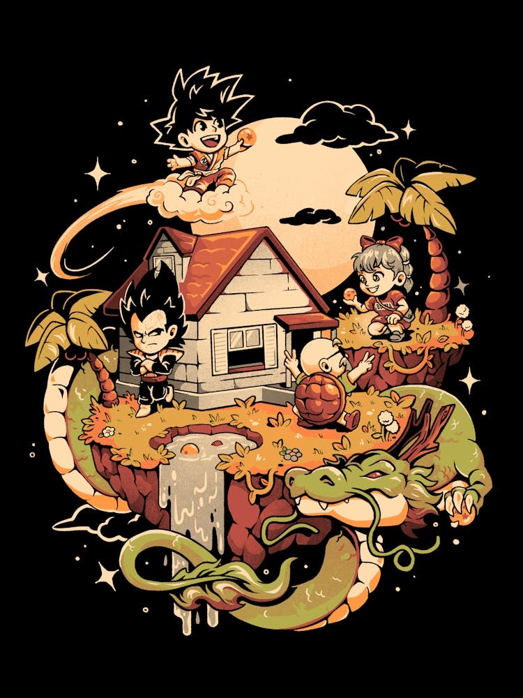 Dragon Island Cute Anime 1