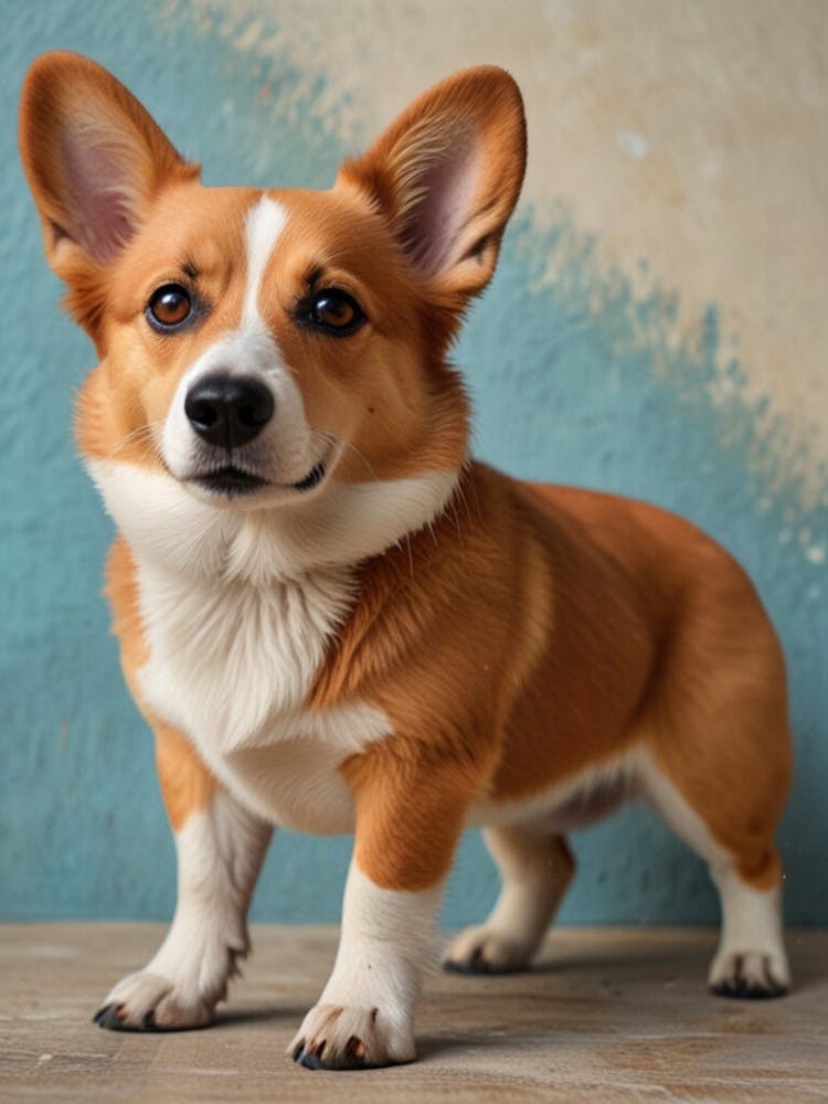 Corgi Standing