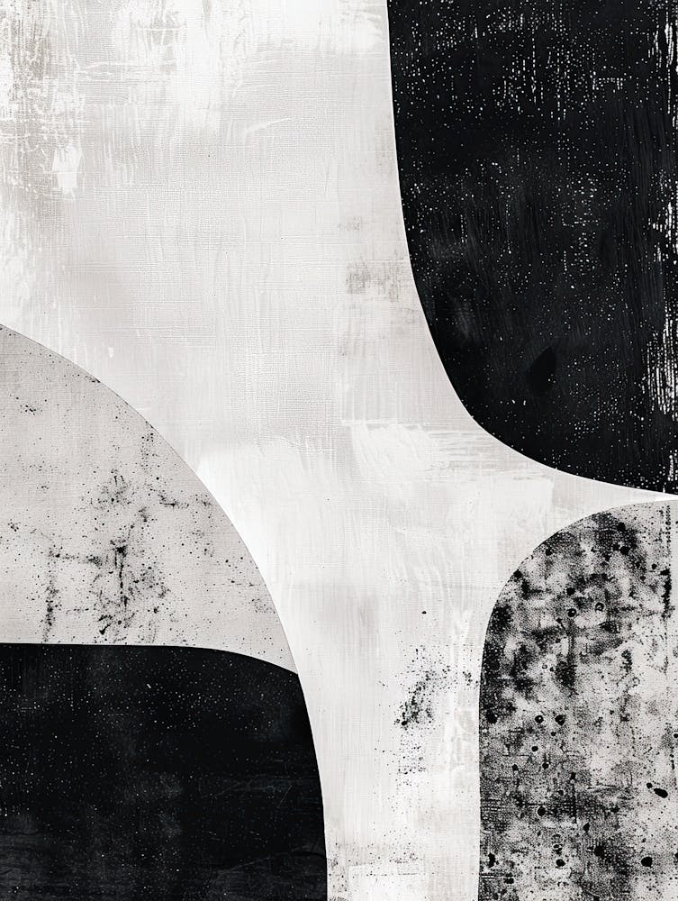 Équilibre Angulaire Bauhaus Minimaliste