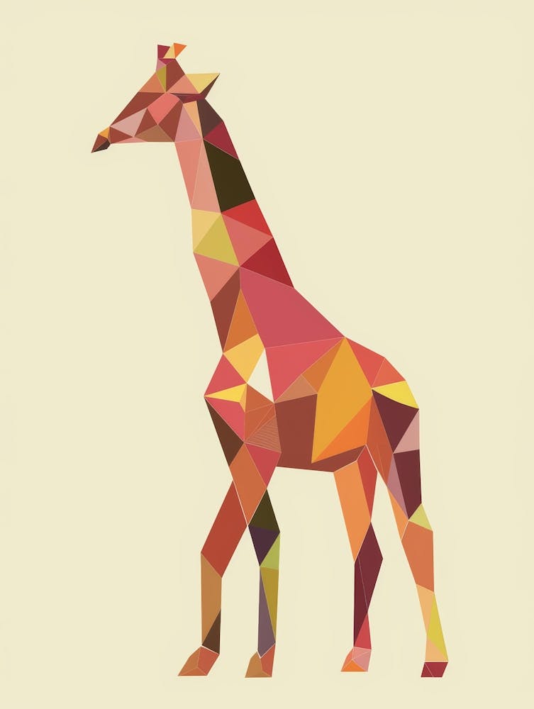 Geometric Giraffe 3