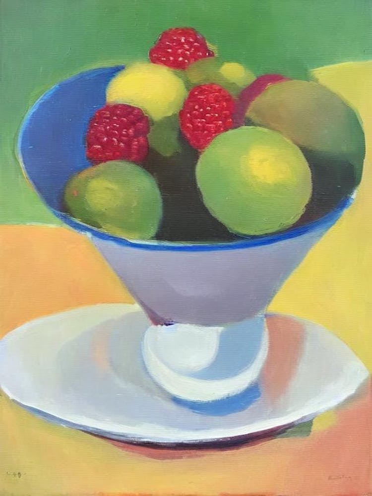 Raspberry Bowl Of fruit