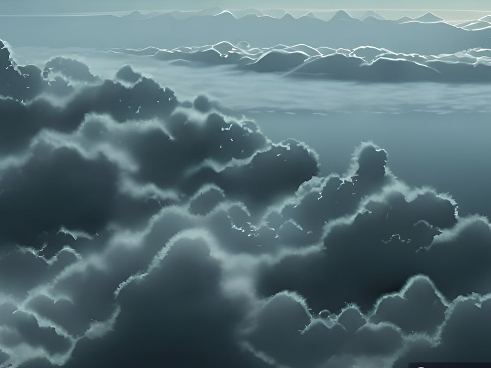 Clouds And Mountains