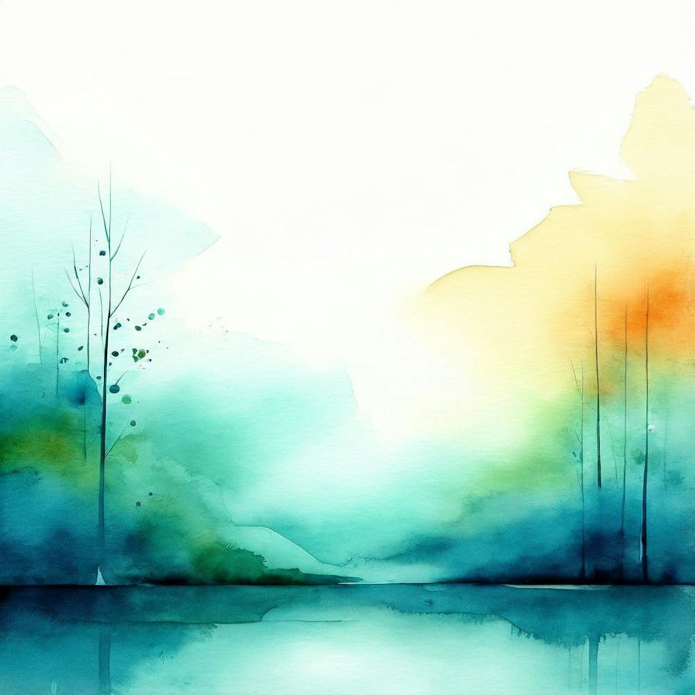 Watercolor Landscape Painting 3