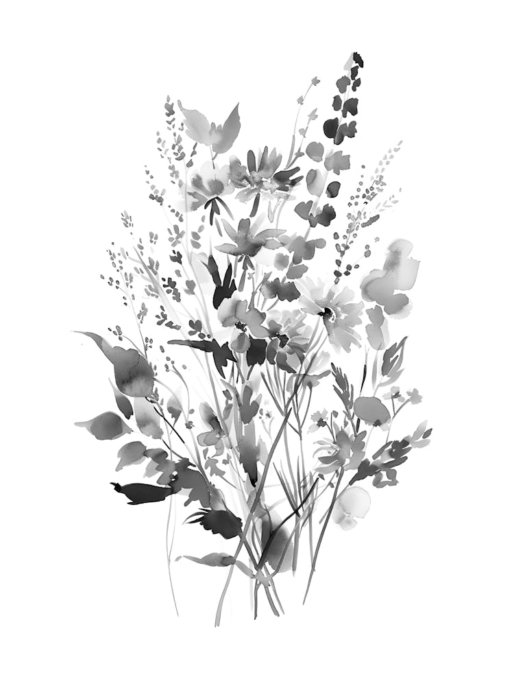 Black And White Flowers 66