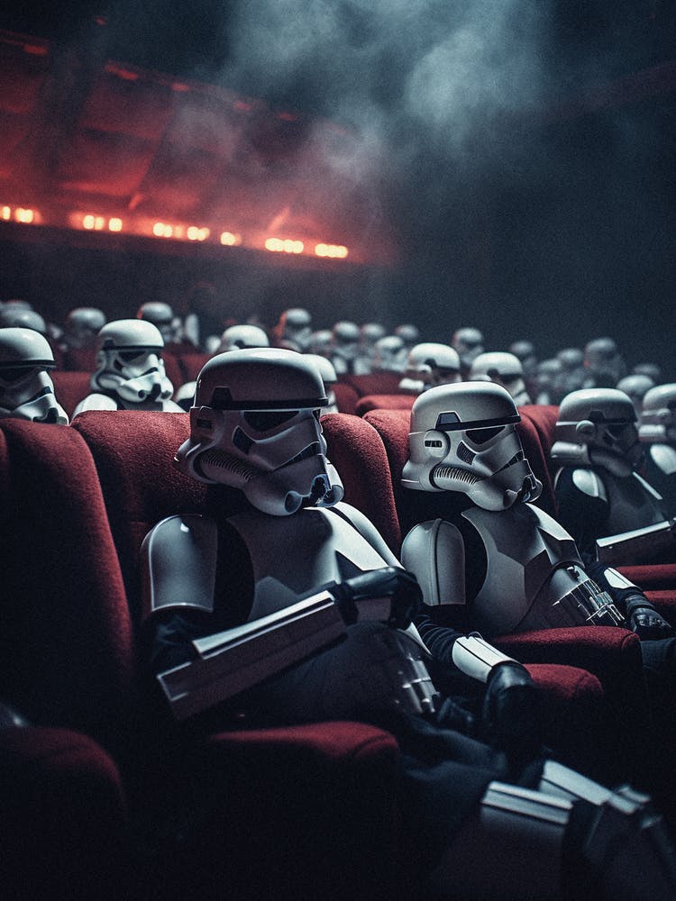 Star Wars Stormtroopers In The Cinema 1