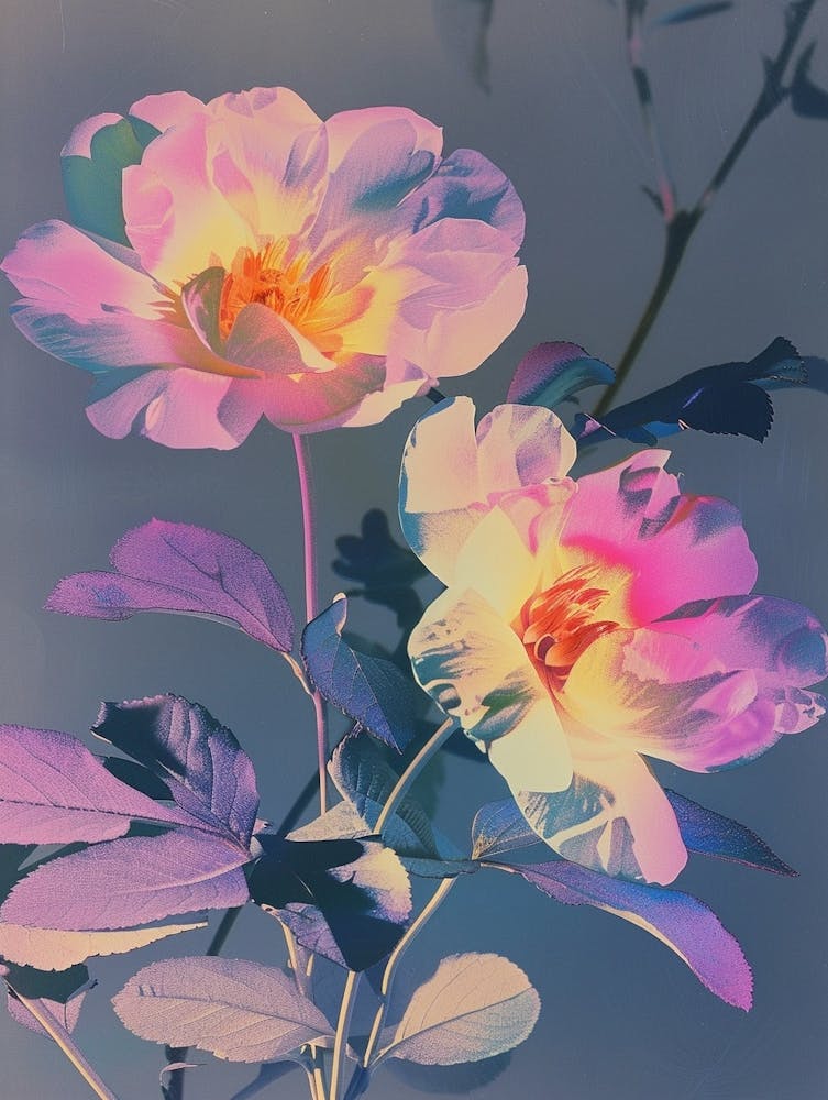 Iridescent Flower Portulaca 3