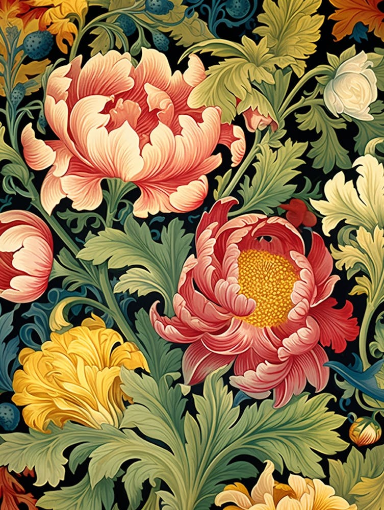 Papier Peint Floral 101