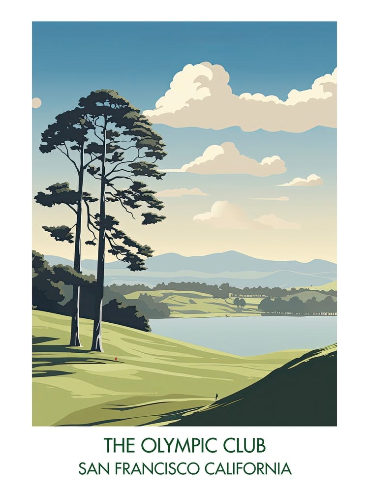 The Olympic Club (Lake Course)   San Francisco California 1