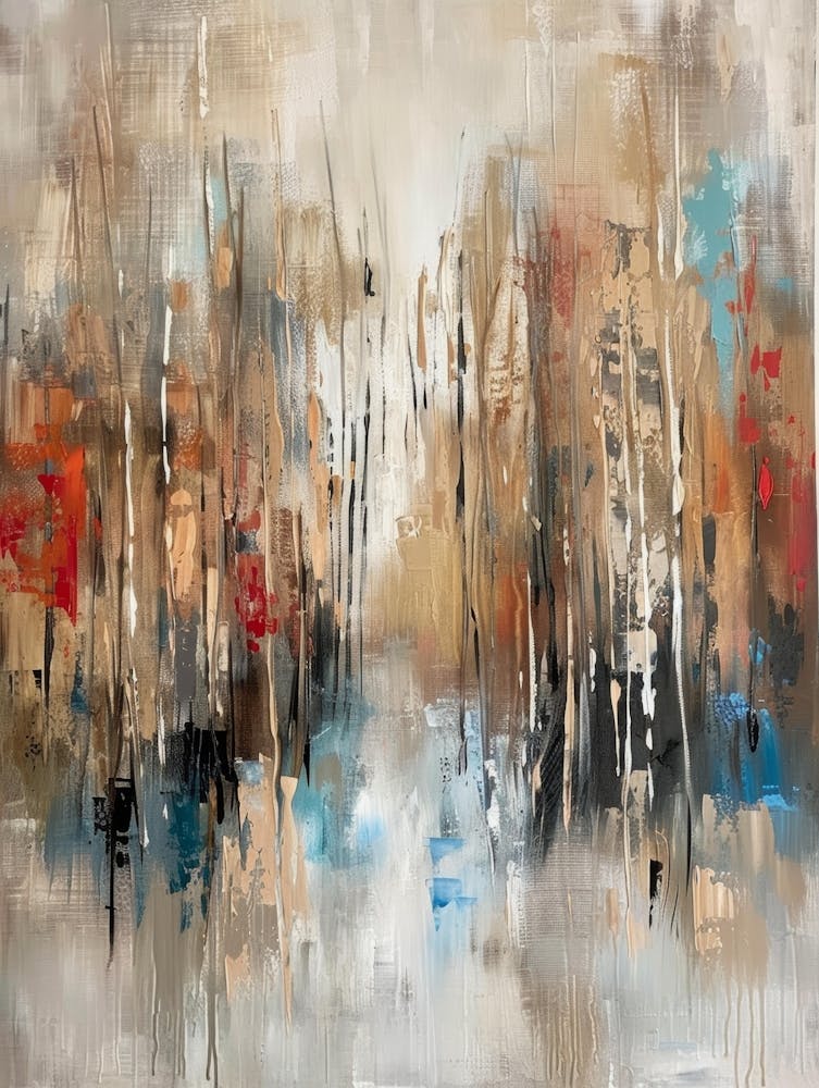 Abstract Landscape Canvas Print 3