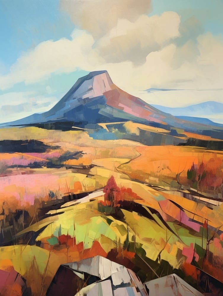 Mount Monadnock Usa 1 Mountain Painting