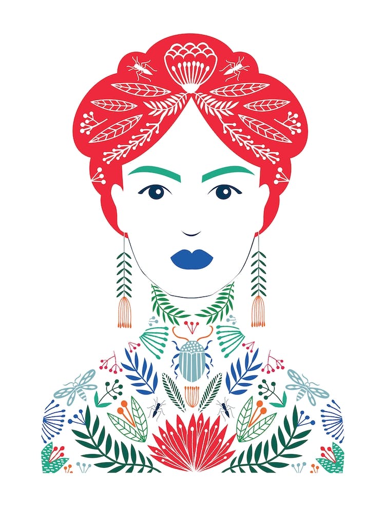 Tattoo Woman Bright