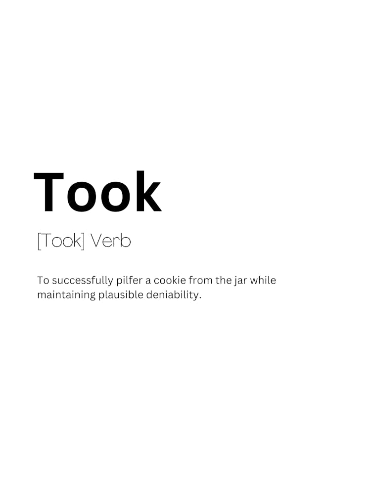 Took Definition Meaning