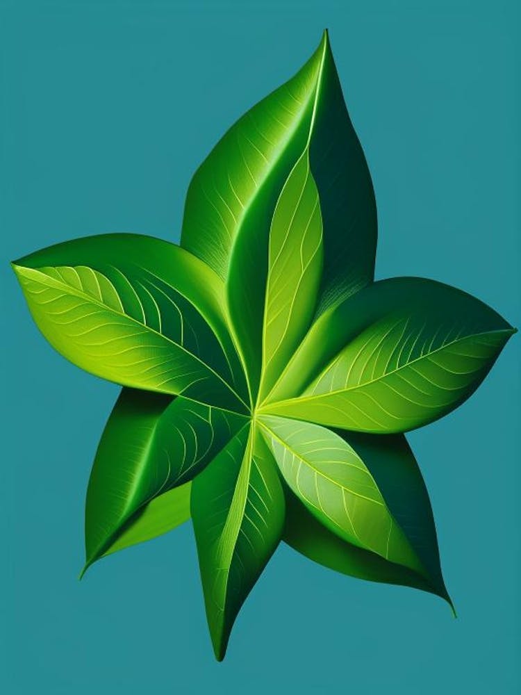 Starfruit Leaf Vibrant Inspired 1
