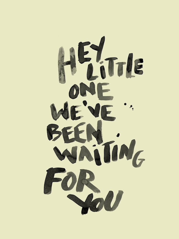 Hey Little One Yellow