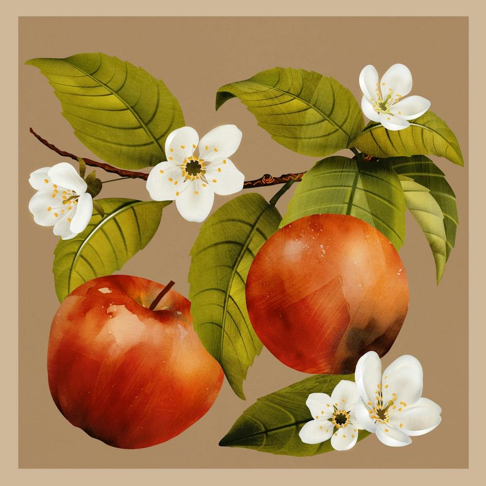 Apples Botanical Art