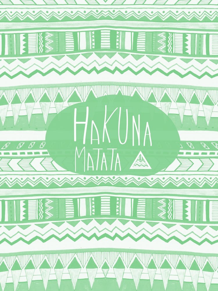 Hakuna Matata Green