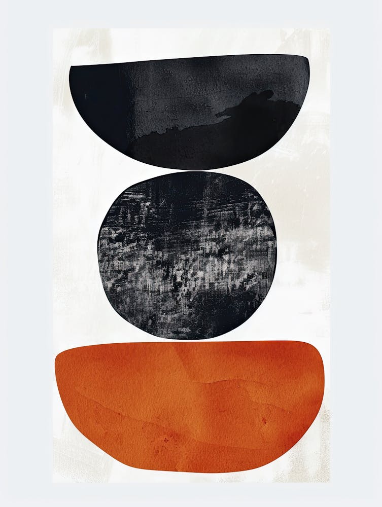 Fractal Stones Bauhaus Minimalist 1