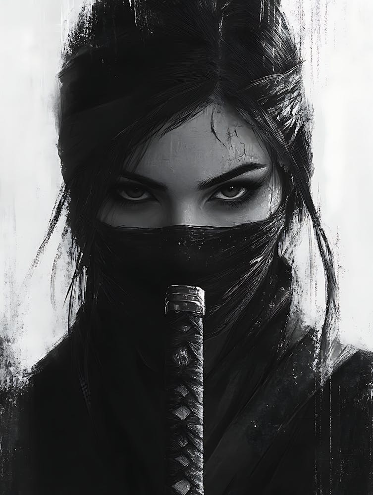 Mystery Beautiful Ninja Girl 3