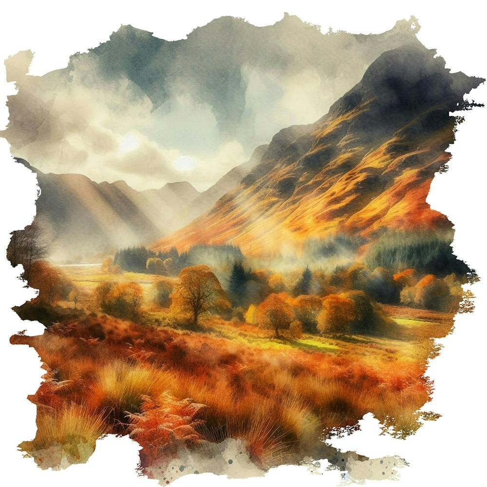 Autumn In The Mountains