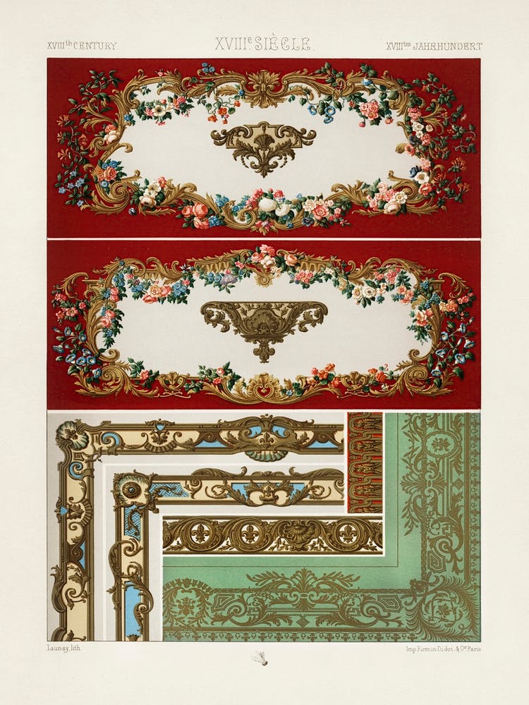 18th Century Pattern, Albert Racine
