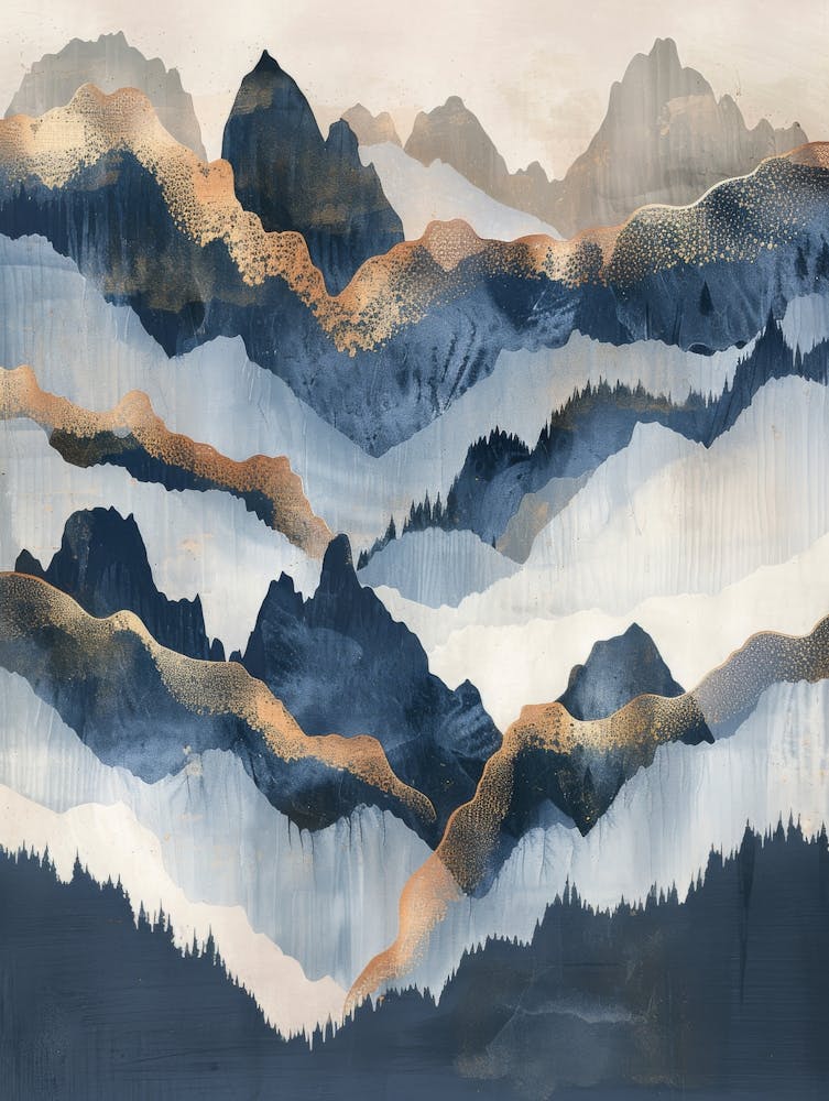 Mountains Ii Canvas Print