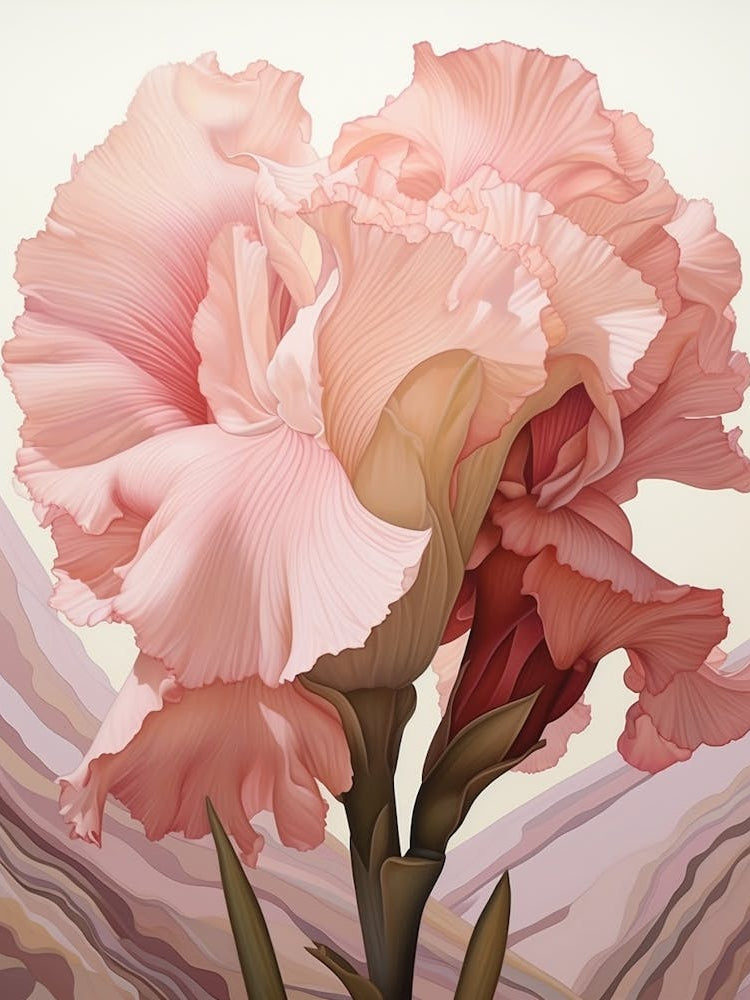 Floral Illustration Gladiolus 3