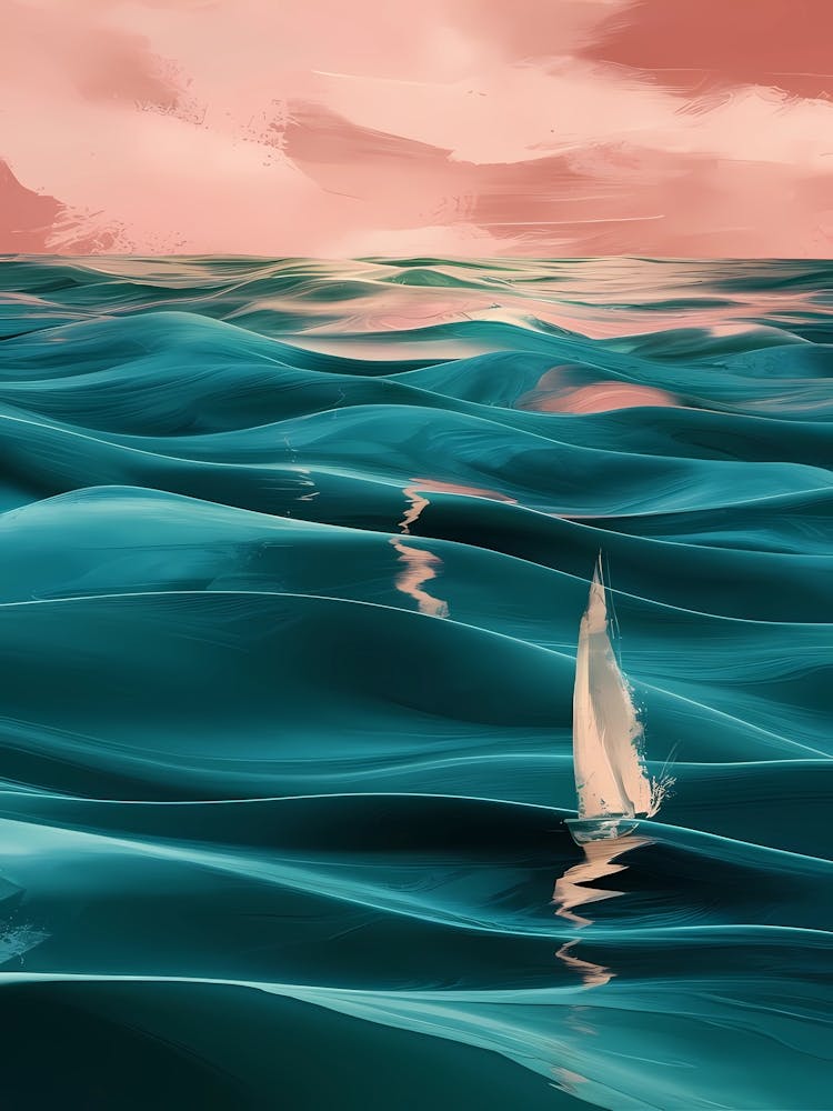 Sailboat In The Ocean
