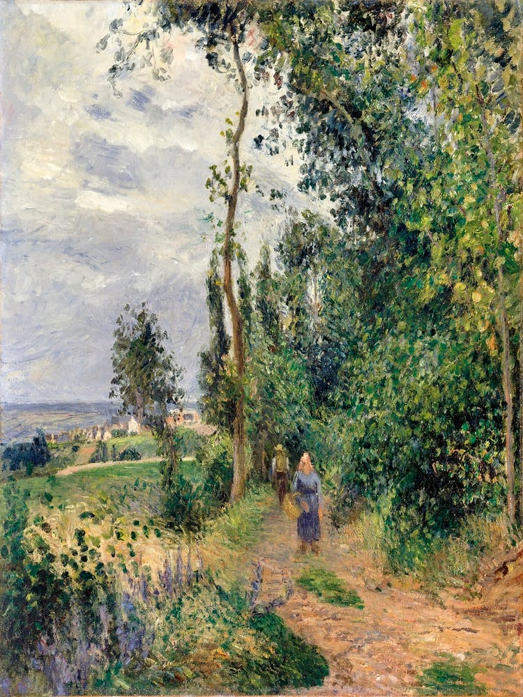 Côte Des Grouettes, Near Pontoise (1878), Camille Pissarro