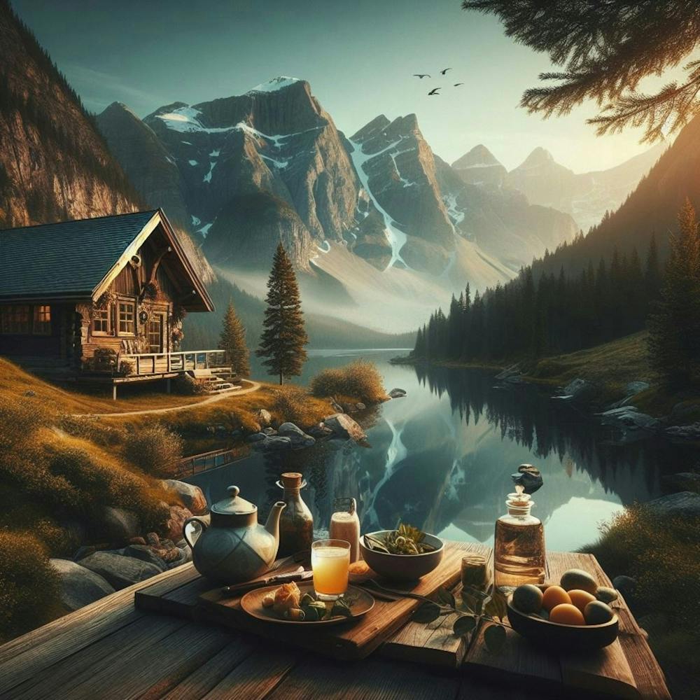 Cabin In The Mountains