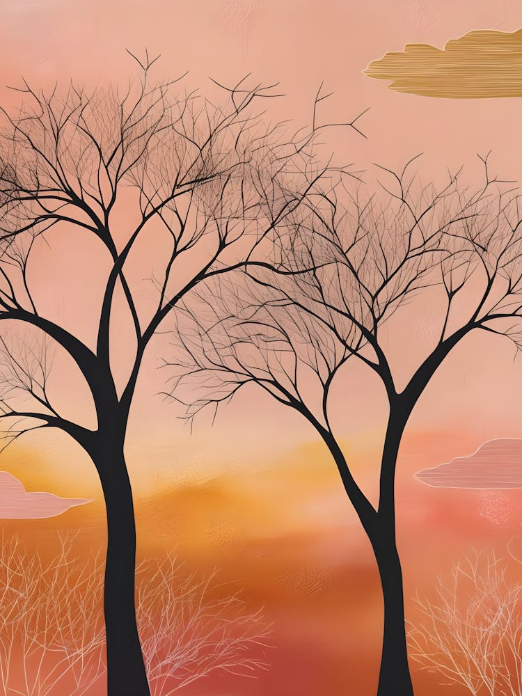 Sunset Trees 1