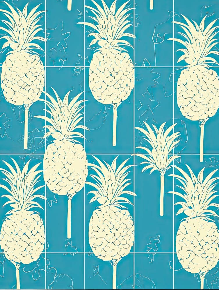 Pineapples Illustration 1