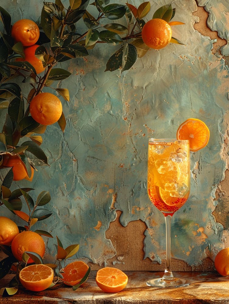 Apricot Cocktail With Oranges 1