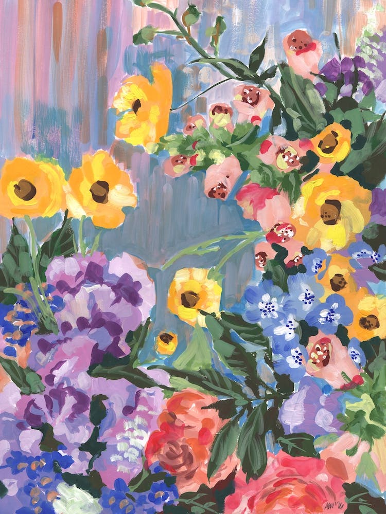Retro Floral Bouqet