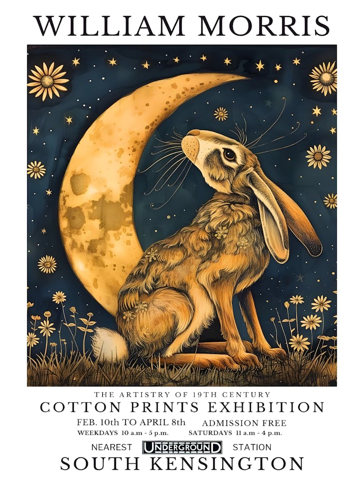 William Morris Cotton Prints Exhibition 26
