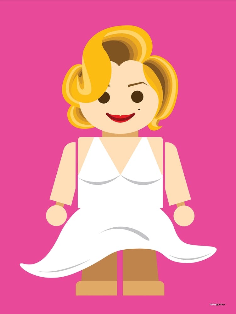 Toy Marilyn Monroe