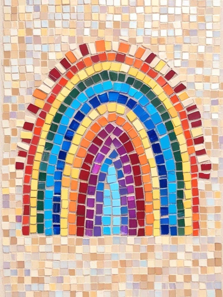 Rainbow Mosaic 3