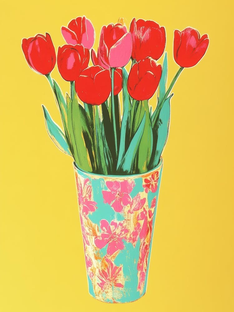 Tulips In A Vase 51