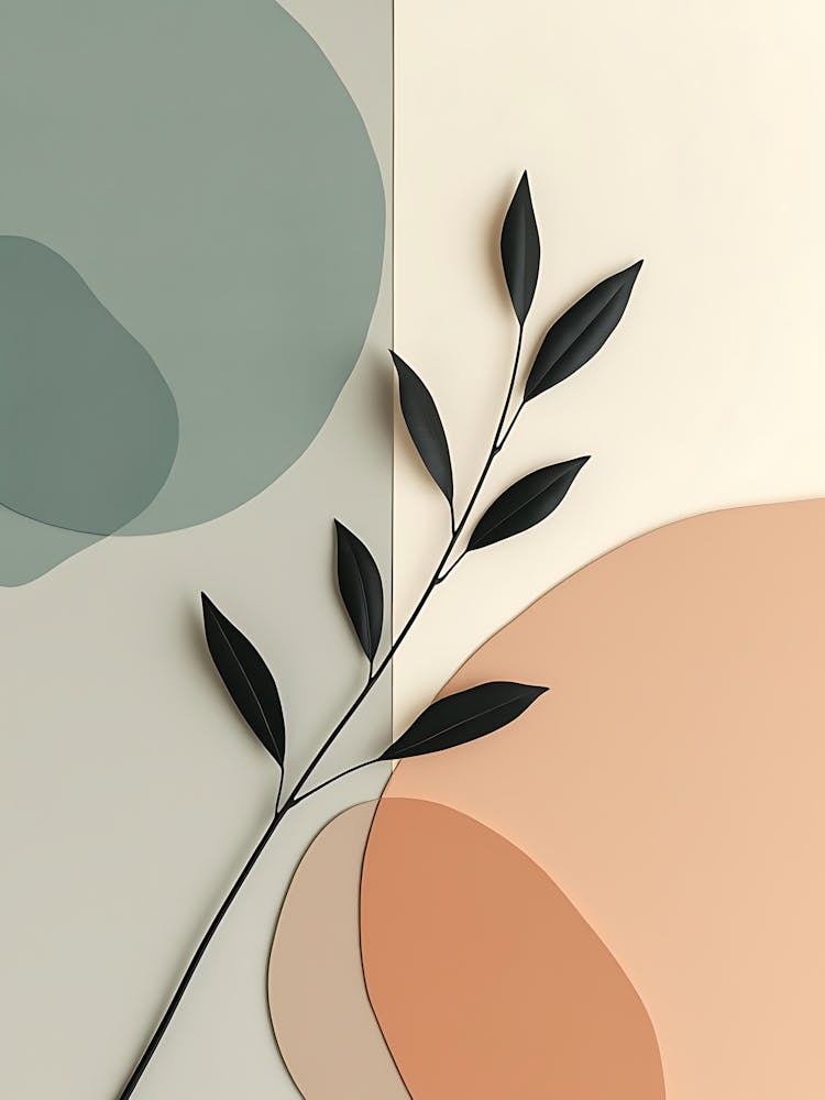 Whispering Botanicals in Serene Neutrals