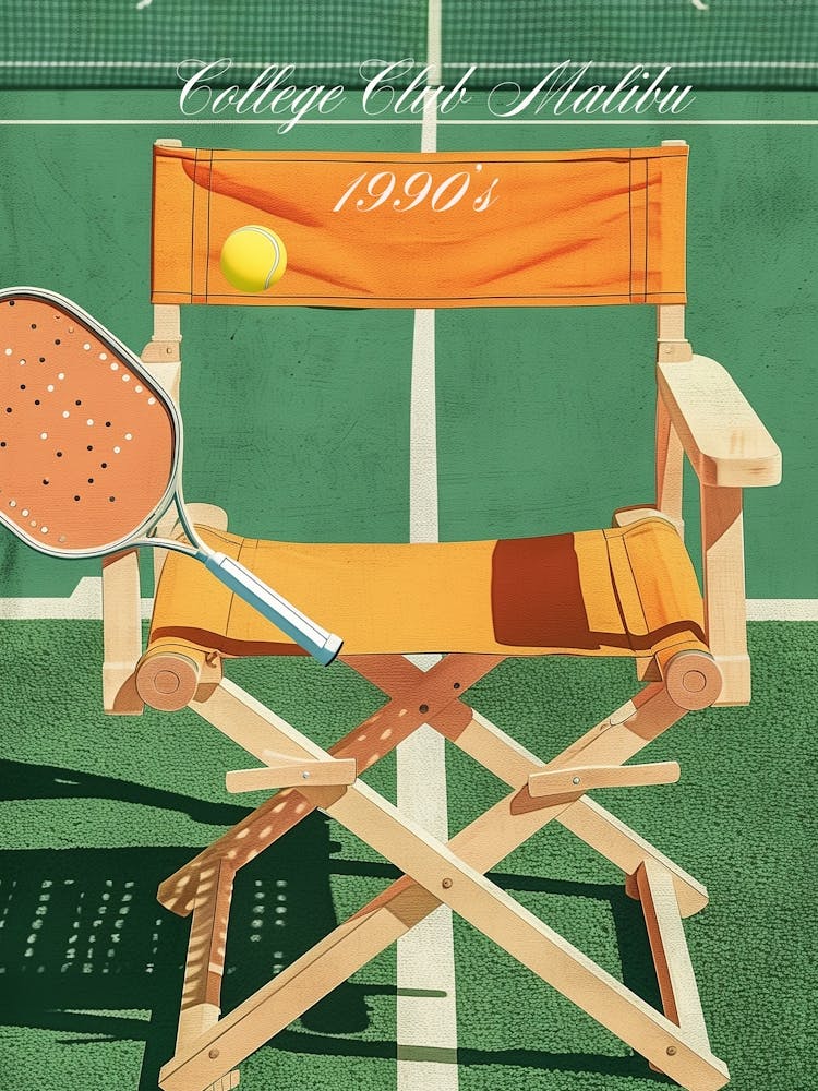 Tennis Court Print 1