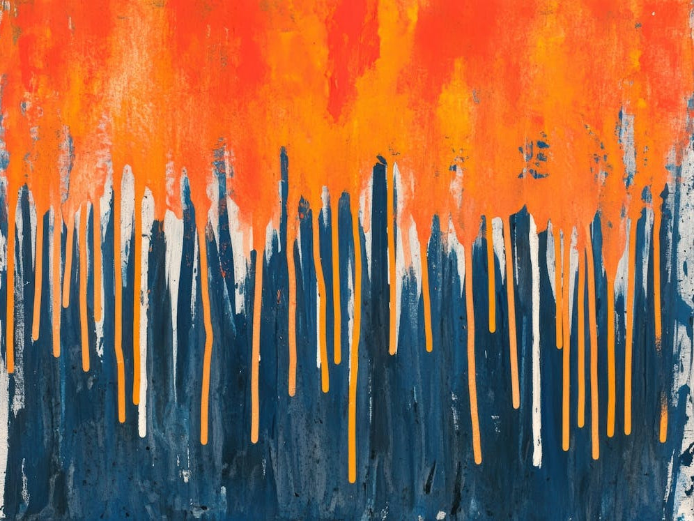 'Orange And Blue' 1