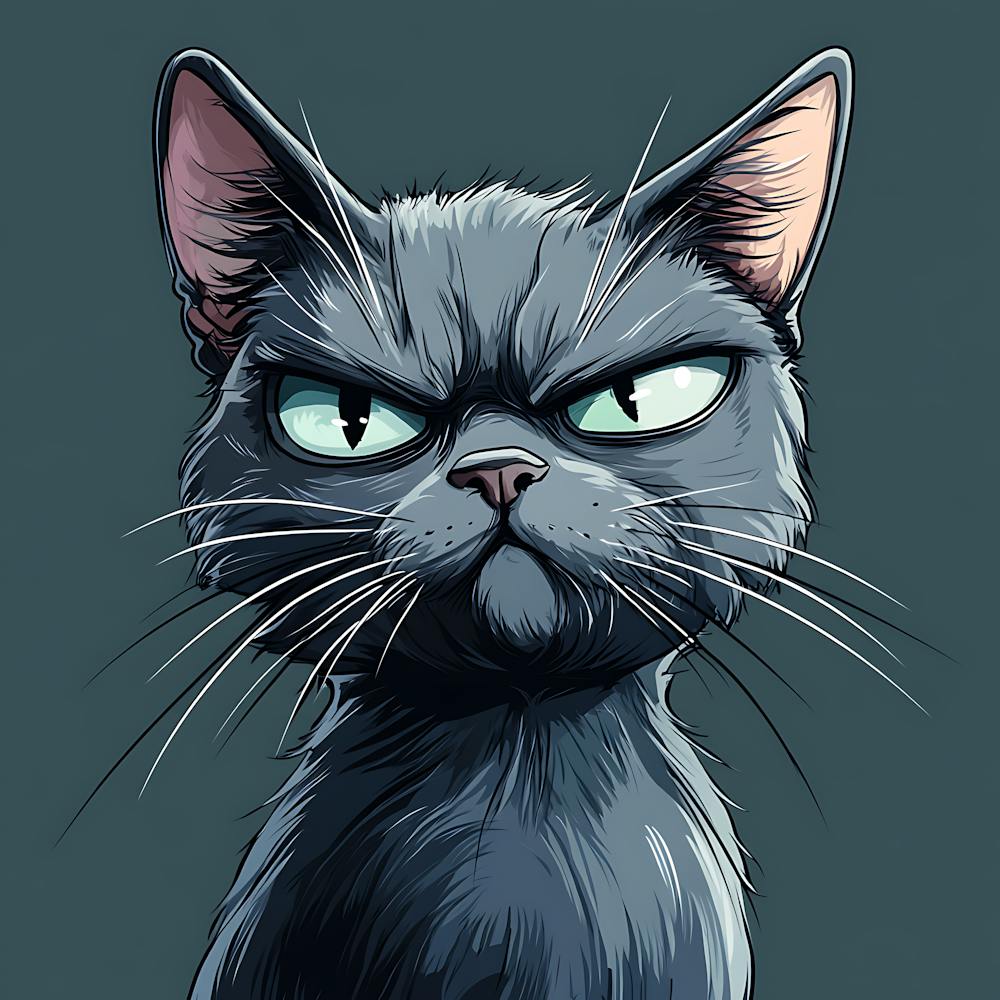 Angry Cat 30