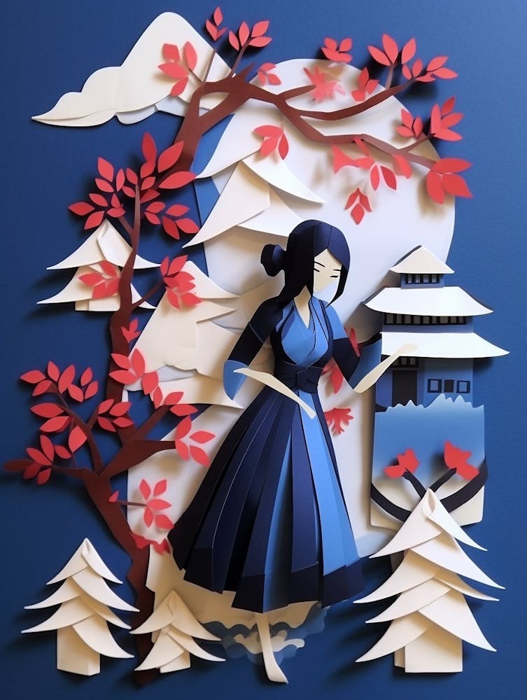 Origami Japanischer Stil 7