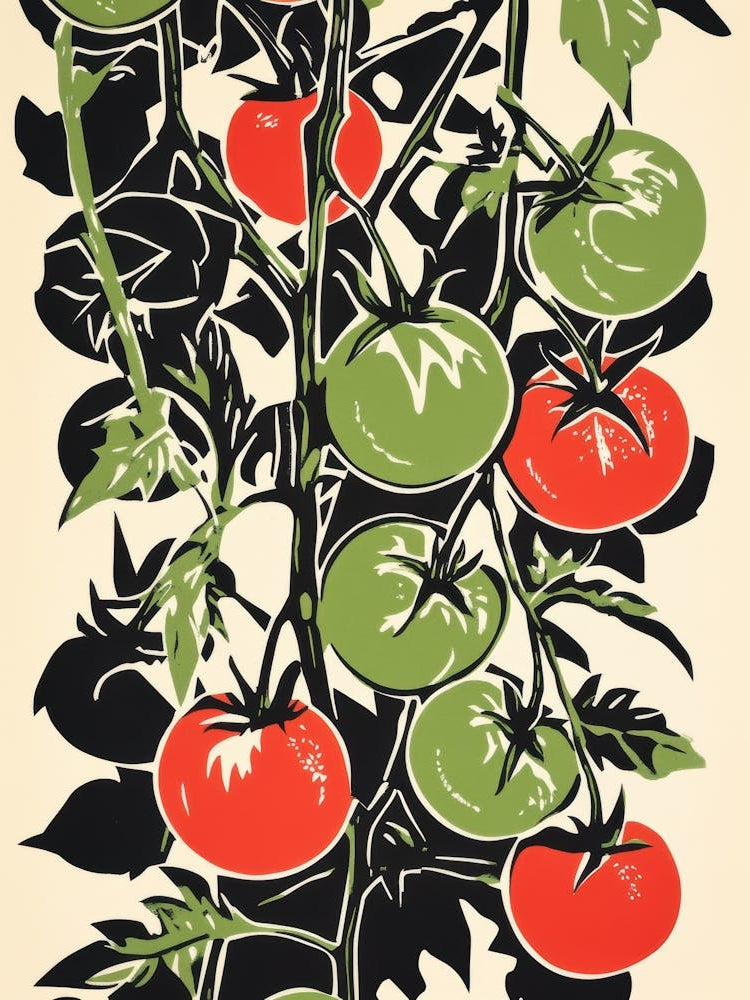 Tomatoes On The Vine