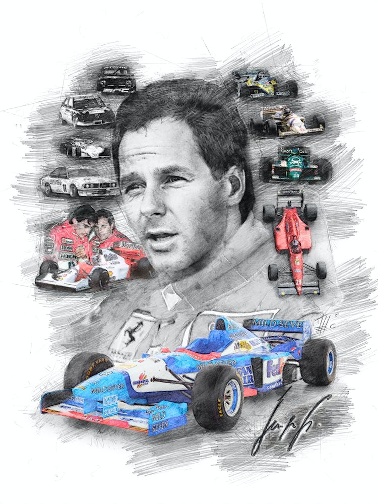 Gerhard Berger Portrait