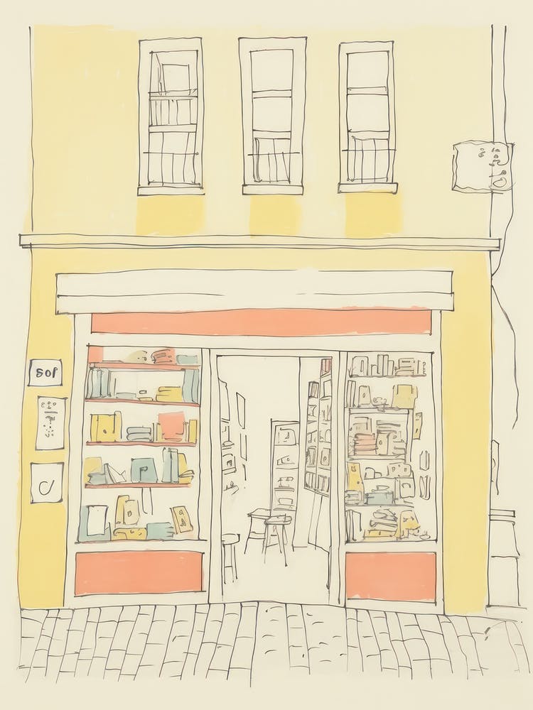 Bari The Book Nook Pastel Colours 2