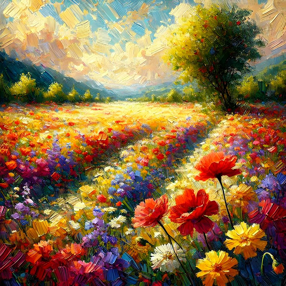 Eternal Bloom A Symphony Of Colors