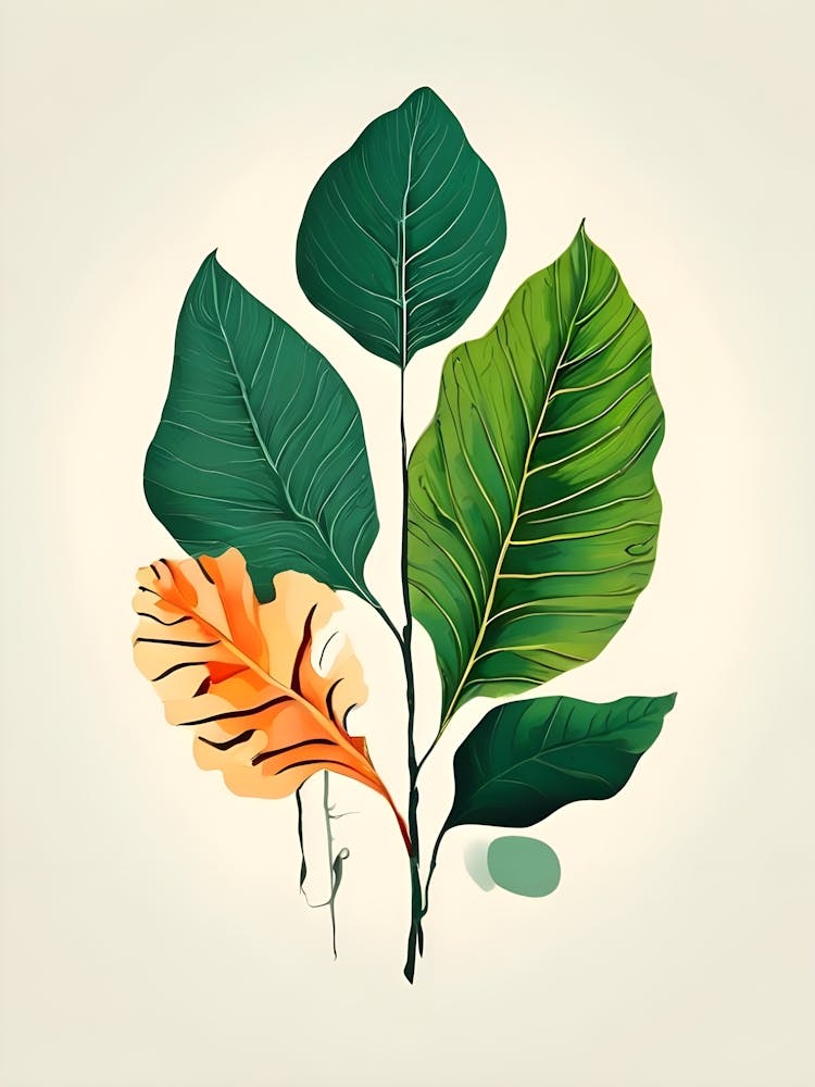 Illustration Of Leaves