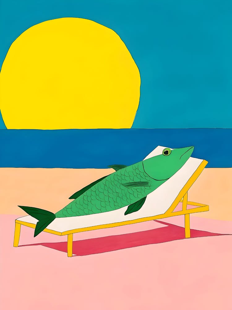 Fish On The Beach
