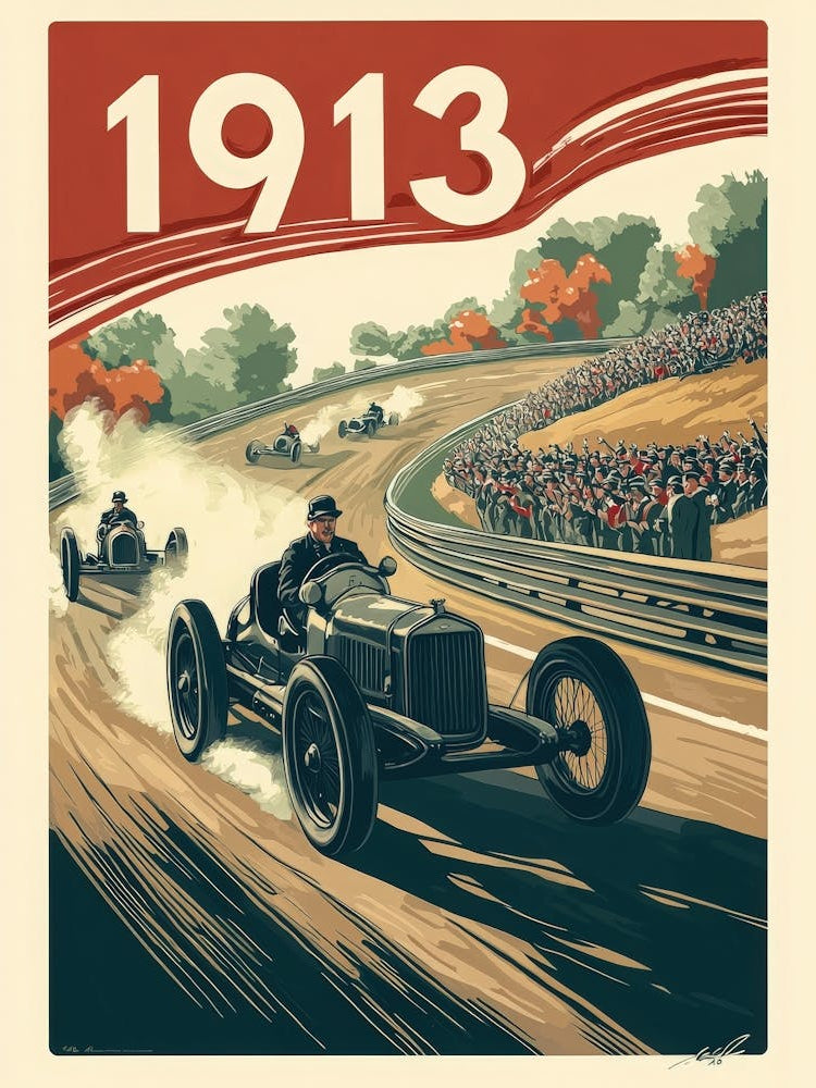 Aihrgdesign A Retro Travel Poster Of The 1913 Grand Prix Race 4b77101d C61f 4f7d Bf92 3babe8c7dd9f 2