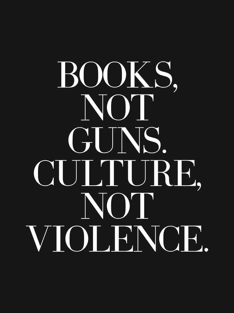 Books and Culture quote (Black Background)